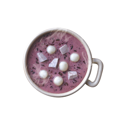香芋紫米露
