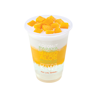 Mango & Coconut Juice with Crystal Jelly